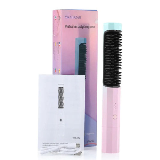 Peigne lissant rechargeable sans fil pour cheveux Les Visionnaires