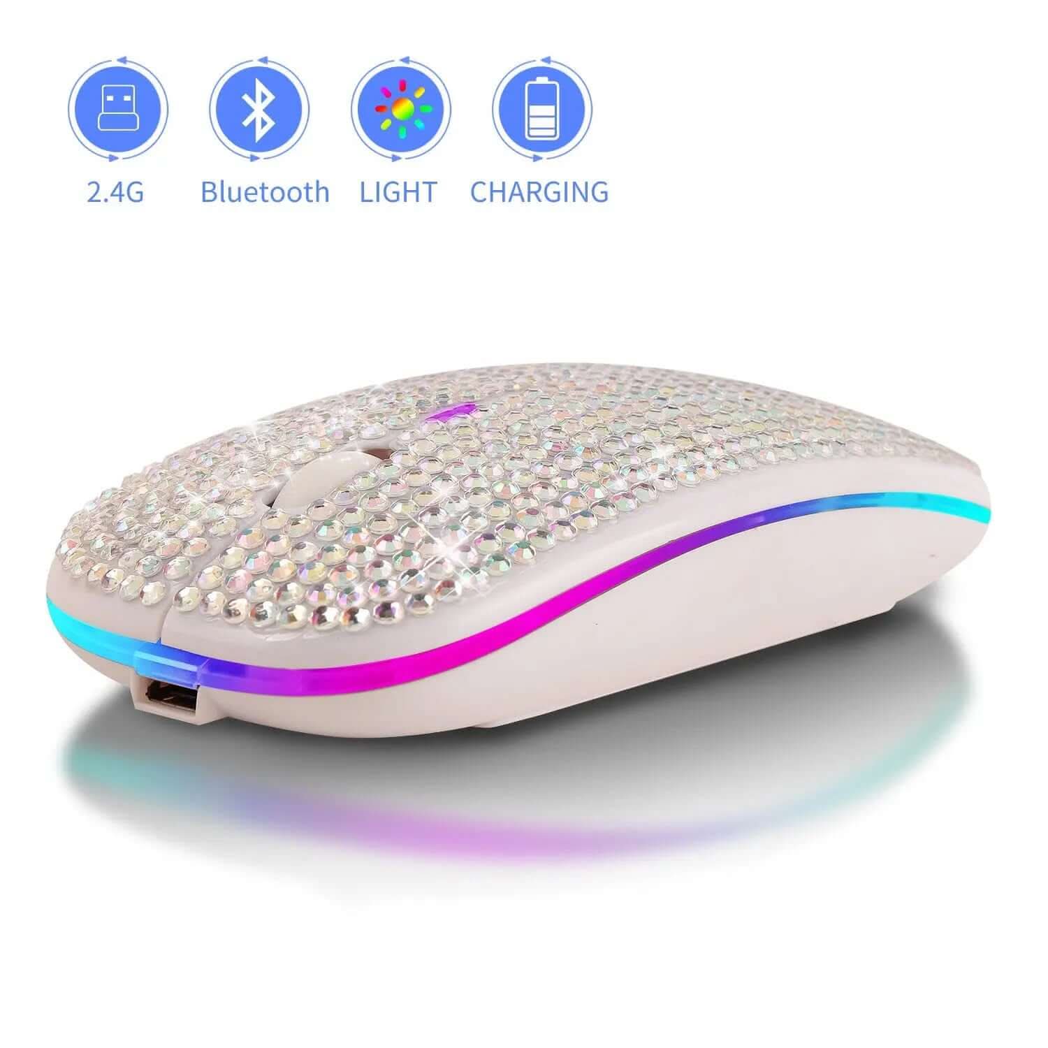 Souris de bureau rechargeable Les Visionnaires