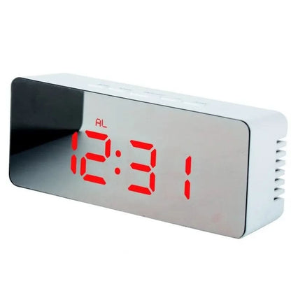 Horloge miroir multifonction à LED numérique Les Visionnaires