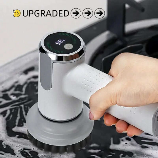Multifunctional Smart Display Electric Cleaning Brush Les Visionnaires