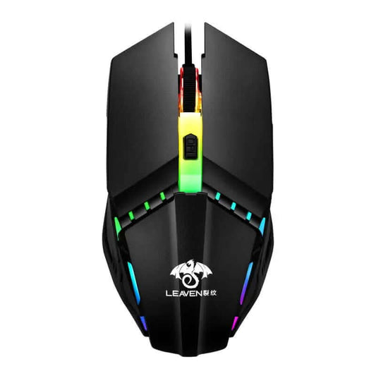 Souris filaire mécanique RGB Les Visionnaires