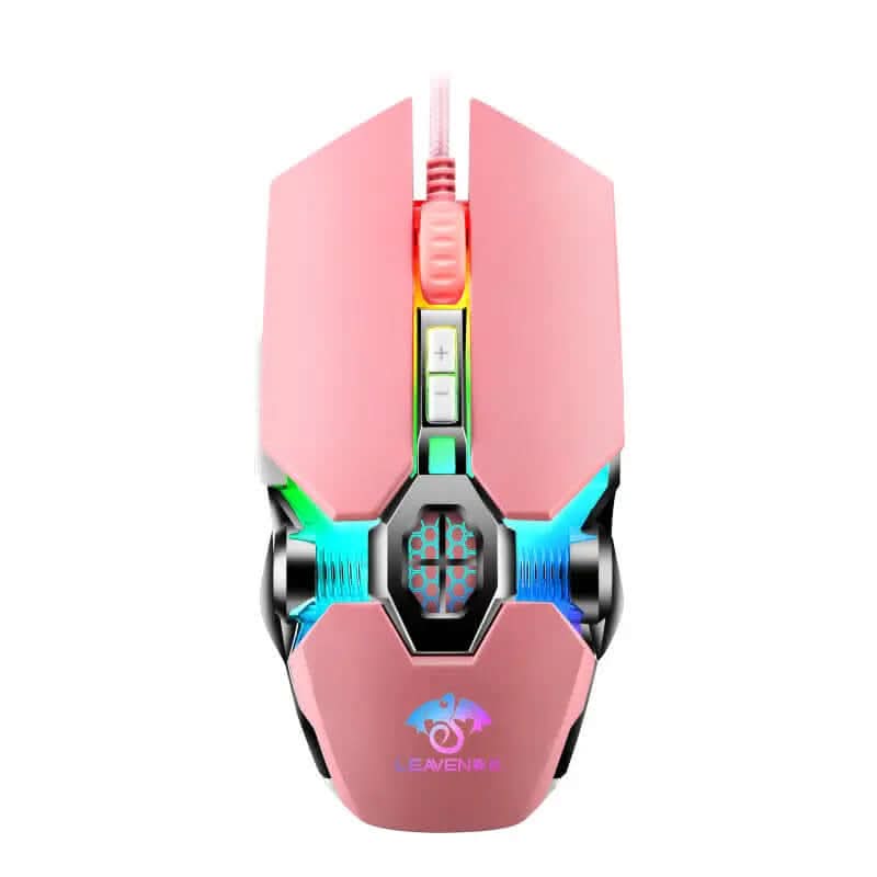 Souris filaire mécanique RGB Les Visionnaires