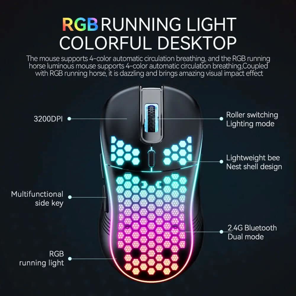 Souris gaming sans fil SA-1 Les Visionnaires