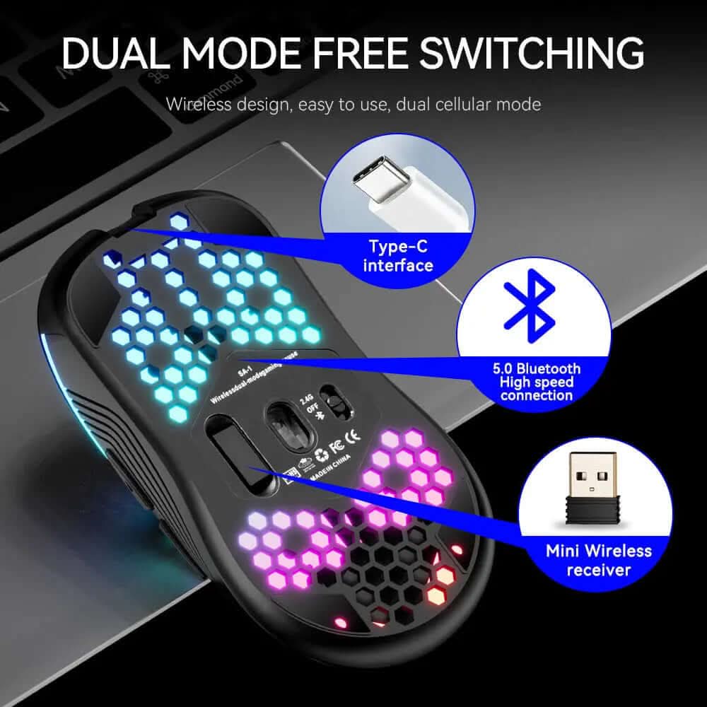 Souris gaming sans fil SA-1 Les Visionnaires
