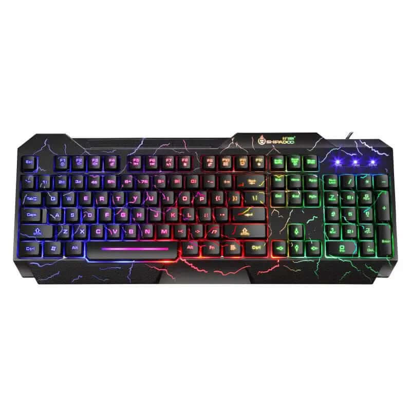 ensemble gaming clavier et souris lumineux 4D Les Visionnaires