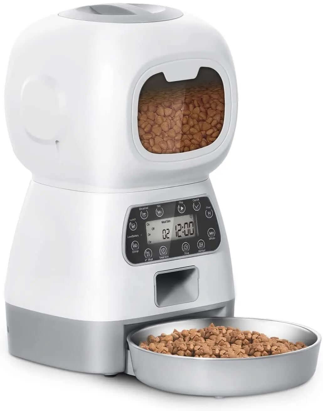 distributeur automatique de nourriture pour chats et chiens avec application intelligente Les Visionnaires