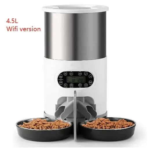 distributeur automatique de nourriture pour chats et chiens avec application intelligente Les Visionnaires