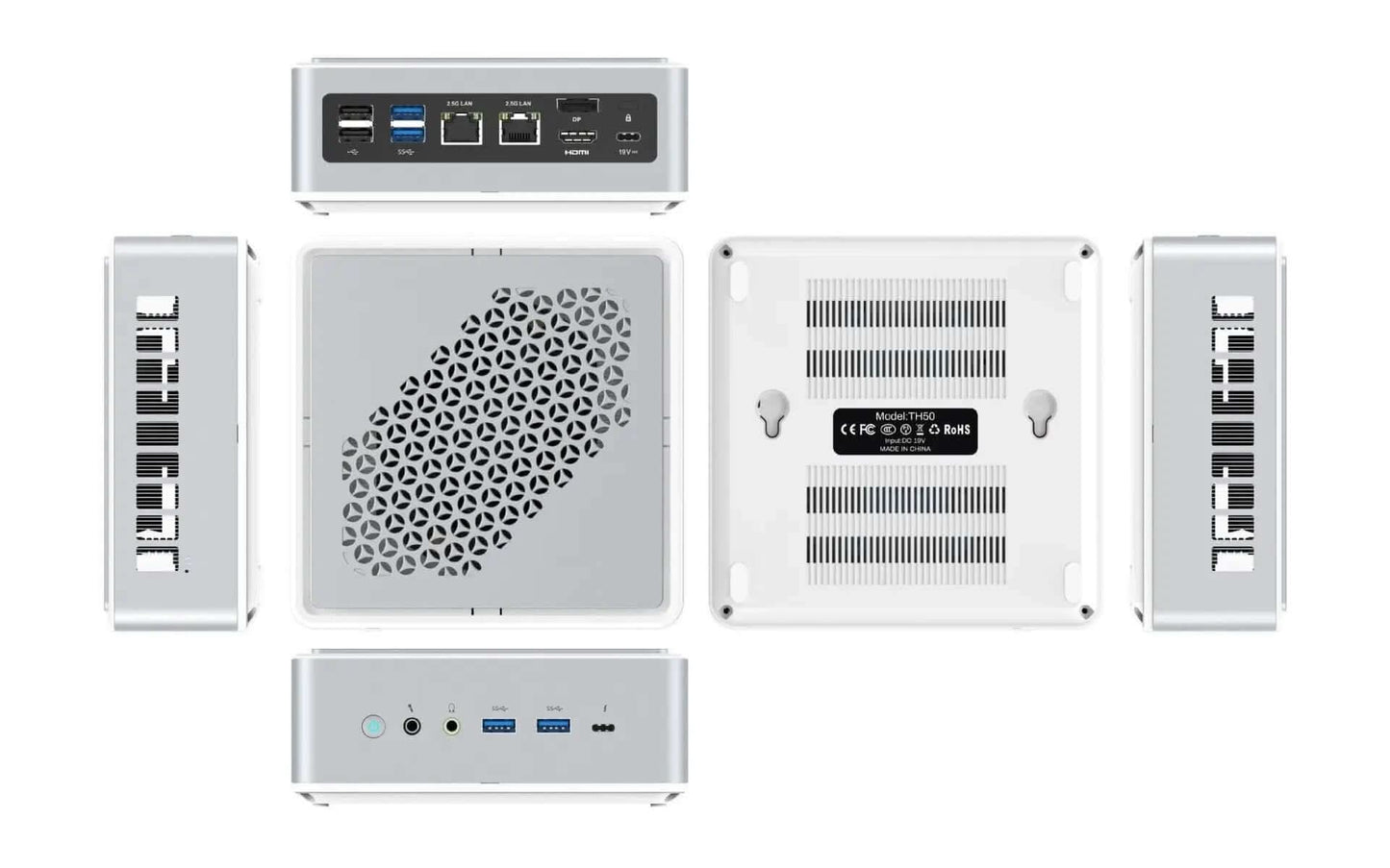 MINISFORUM Mini PC TH50 Core I5-11320H Mini HD Office Micro Host Les Visionnaires