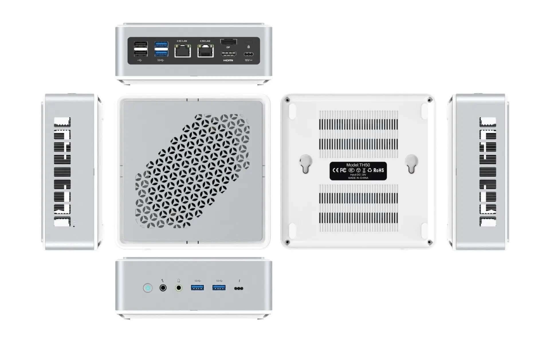 MINISFORUM Mini PC TH50 Core I5-11320H Mini HD Office Micro Host Les Visionnaires