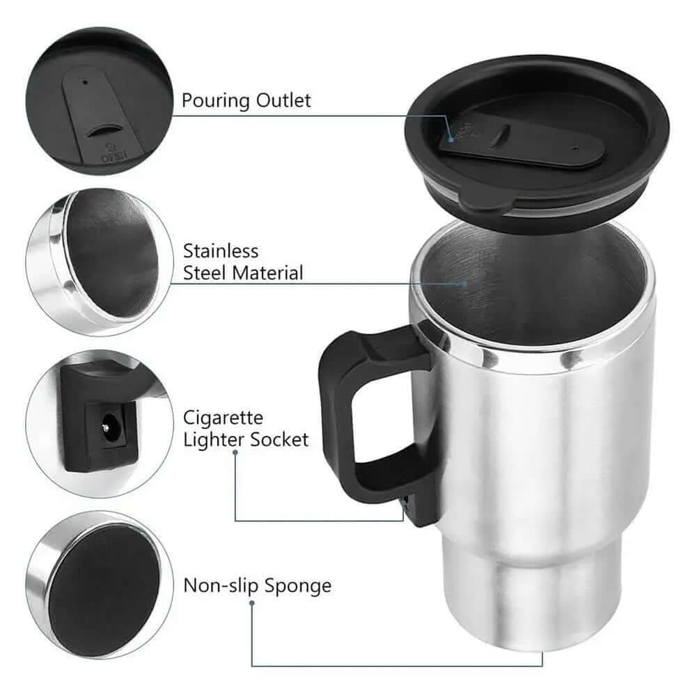 Tasse chauffante électrique Les Visionnaires