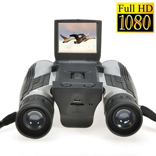 Télescope jumelles numérique 12x32 avec appareil photo intégré Les Visionnaires