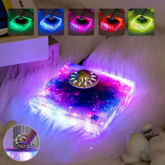 Levitating UFO Color Galaxy Lamp Les Visionnaires
