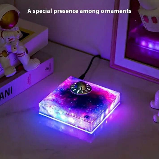 Levitating UFO Color Galaxy Lamp Les Visionnaires
