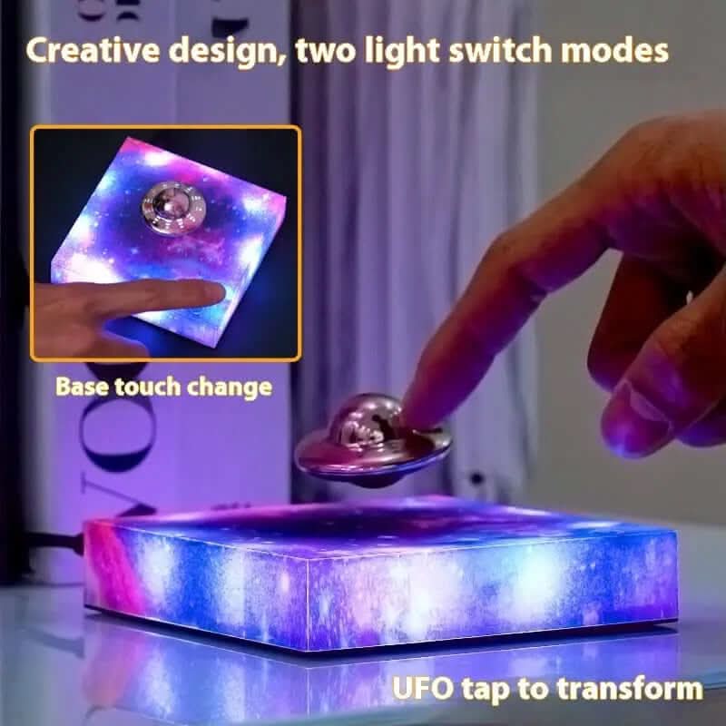 Levitating UFO Color Galaxy Lamp Les Visionnaires
