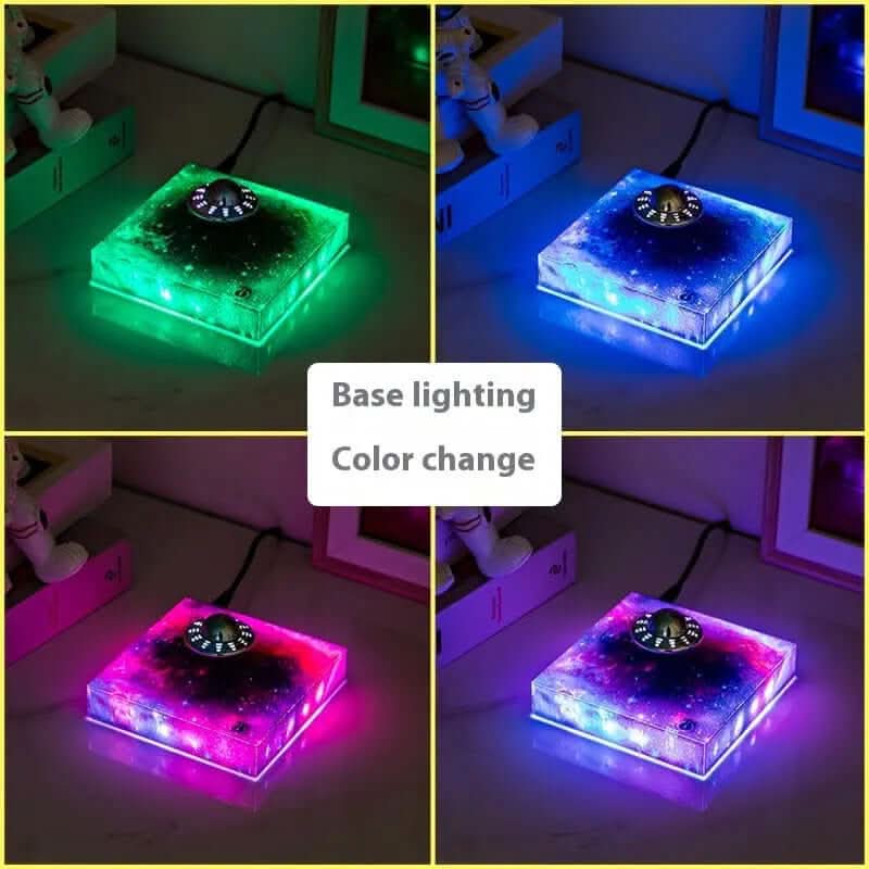 Levitating UFO Color Galaxy Lamp Les Visionnaires