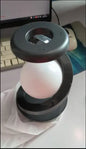 Lampe de bureau rotative en forme de lune avec capteur de charge sans fil, multifonctions Les Visionnaires