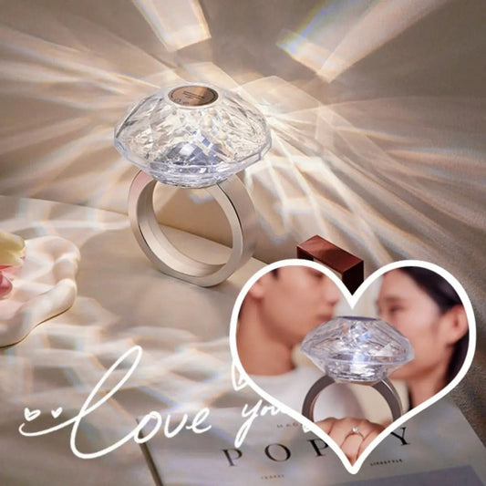 Lampe projecteur à anneau de diamant Les Visionnaires