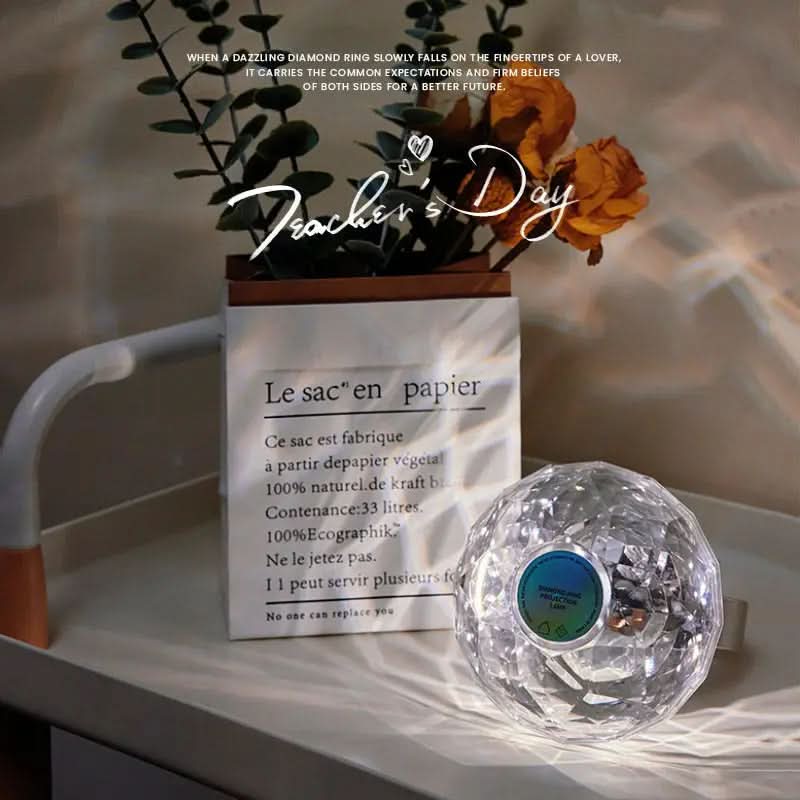 Lampe projecteur à anneau de diamant Les Visionnaires