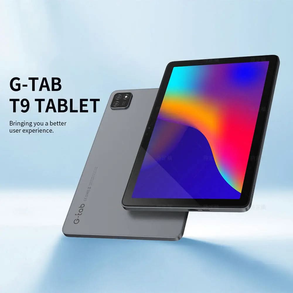 Tablette PC Android 14 de 10,1 pouces G-Tab T9 Rockchip RK3562 Les Visionnaires