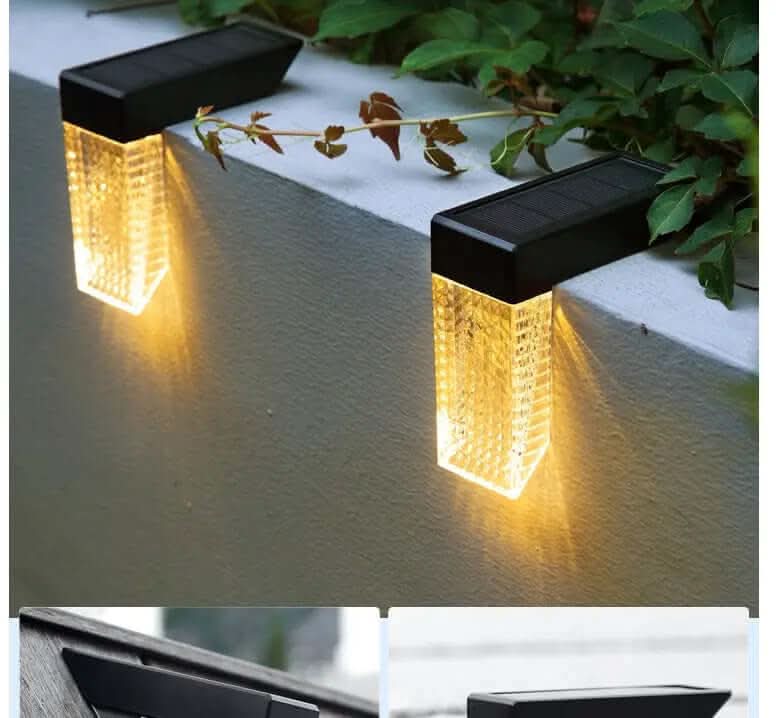 Lampes solaires à LED pour escaliers, éclairage extérieur. Les Visionnaires