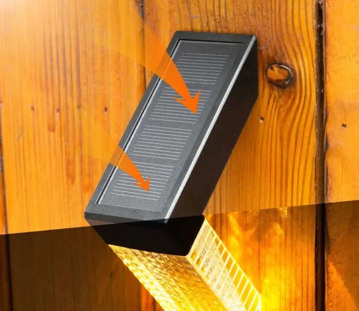 Lampes solaires à LED pour escaliers, éclairage extérieur. Les Visionnaires