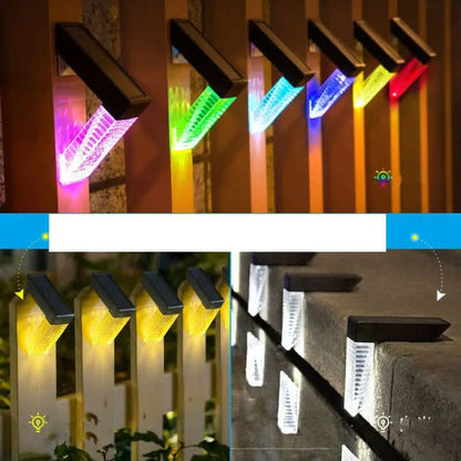 Lampes solaires à LED pour escaliers, éclairage extérieur. Les Visionnaires
