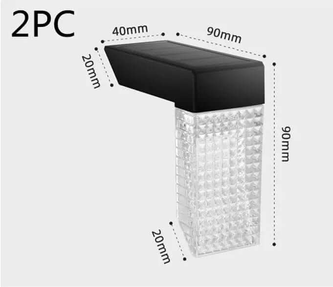 Lampes solaires à LED pour escaliers, éclairage extérieur. Les Visionnaires