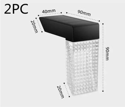 Lampes solaires à LED pour escaliers, éclairage extérieur. Les Visionnaires