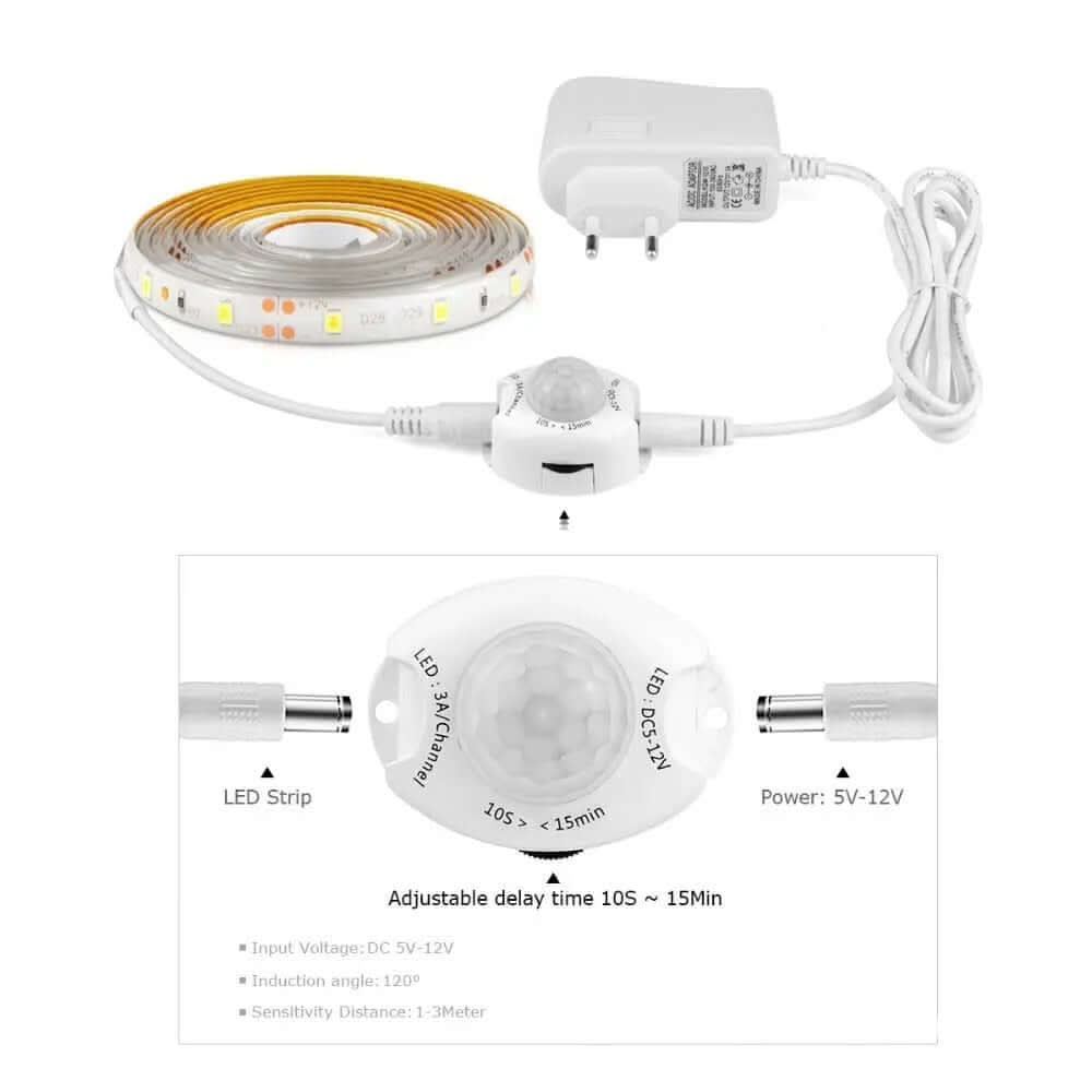 Bande lumineuse LED à capteur intelligent Les Visionnaires