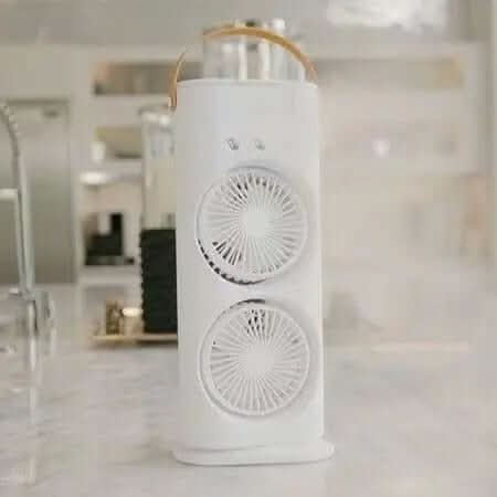Ventilateur humidificateur portable à double extrémité Les Visionnaires