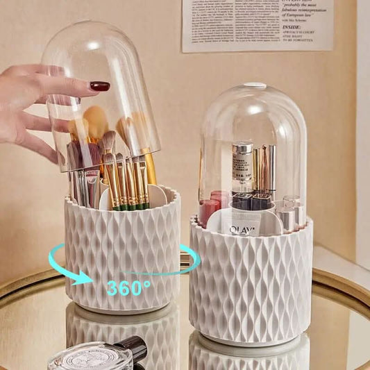 boîtier de rangement rotatif pour pinceaux de maquillage Les Visionnaires