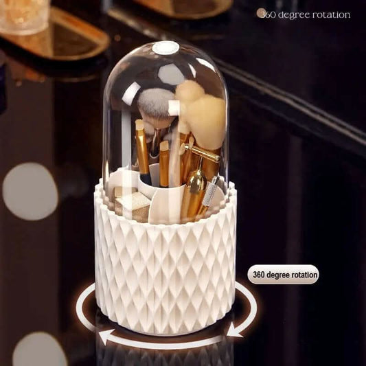 boîtier de rangement rotatif pour pinceaux de maquillage Les Visionnaires