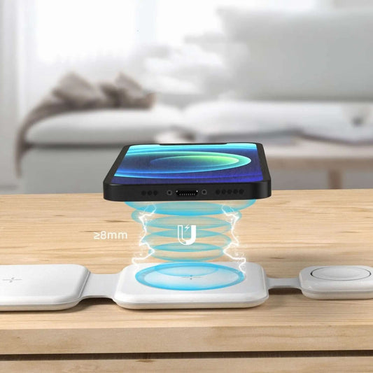 Chargeur sans fil pliable 3 en 1 Les Visionnaires