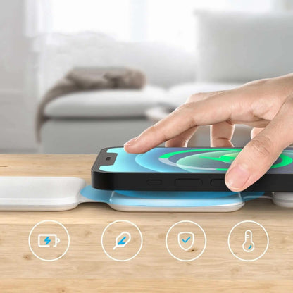 Chargeur sans fil pliable 3 en 1 Les Visionnaires