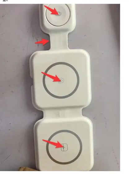 Chargeur sans fil pliable 3 en 1 Les Visionnaires