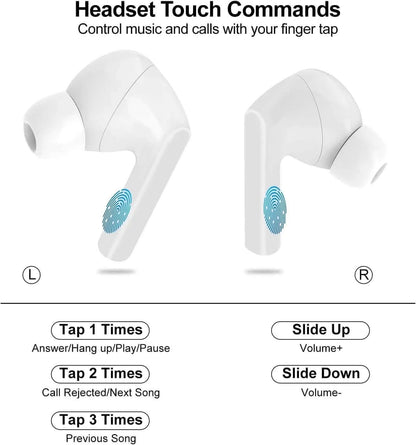 Écouteurs sans fil Bluetooth 5.4 Les Visionnaires