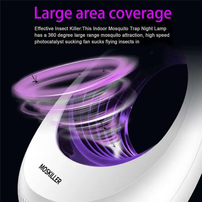 Lampe Anti-Moustiques LED Photocatalytique – Protection Silencieuse et Efficace Les Visionnaires