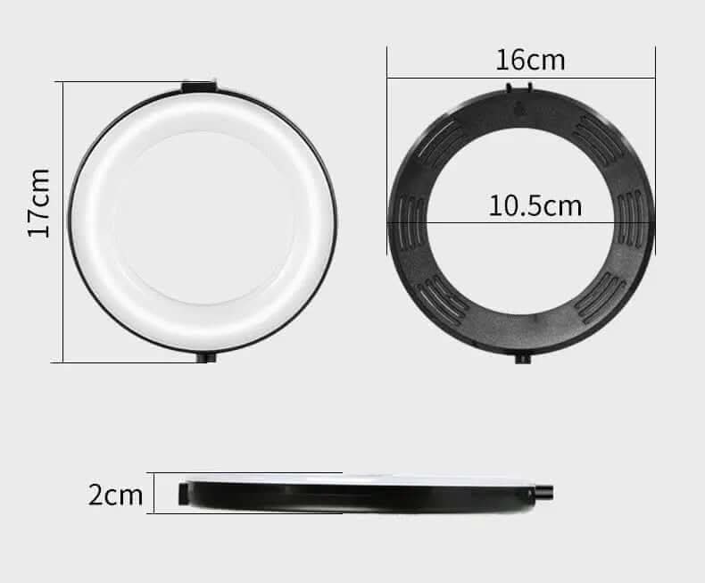 Lampe de remplissage LED à clip pour ordinateur Les Visionnaires