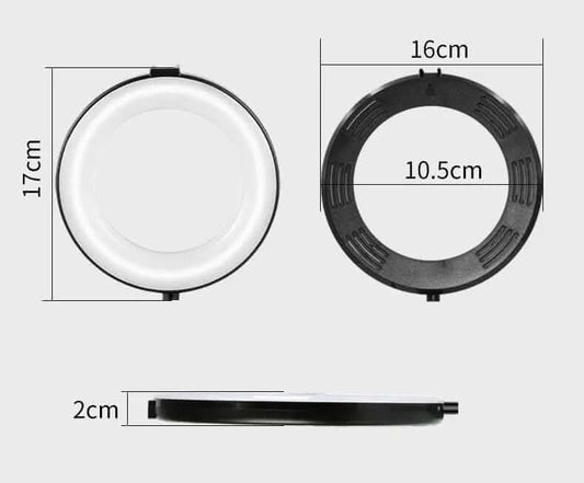 Lampe de remplissage LED à clip pour ordinateur Les Visionnaires