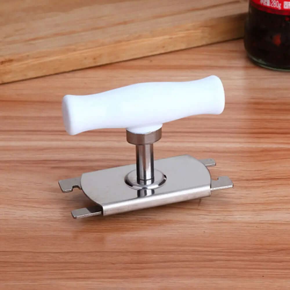 Ouvre-bouteille Ajustable en Acier Inoxydable – Pratique et Robuste Les Visionnaires