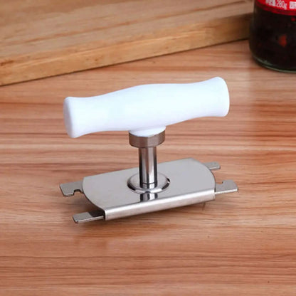 Ouvre-bouteille Ajustable en Acier Inoxydable – Pratique et Robuste Les Visionnaires