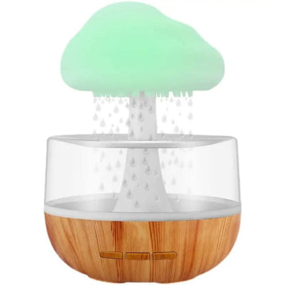 Humidificateur en forme de nuage avec lumière nocturne et diffusion d’huiles essentielles Les Visionnaires