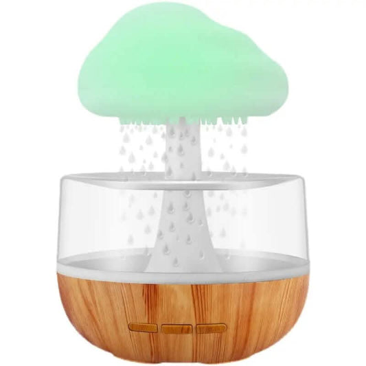 Humidificateur en forme de nuage avec lumière nocturne et diffusion d’huiles essentielles Les Visionnaires