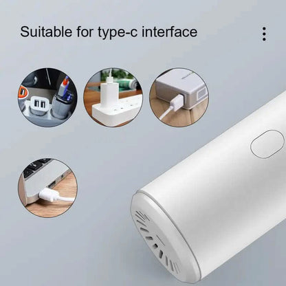 Mini aspirateur de voiture sans fil à haute puissance Les Visionnaires