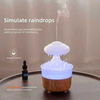 humidificateur veilleuse nuage de pluie Les Visionnaires