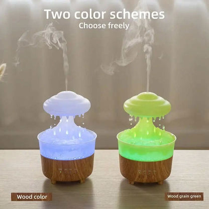humidificateur veilleuse nuage de pluie Les Visionnaires