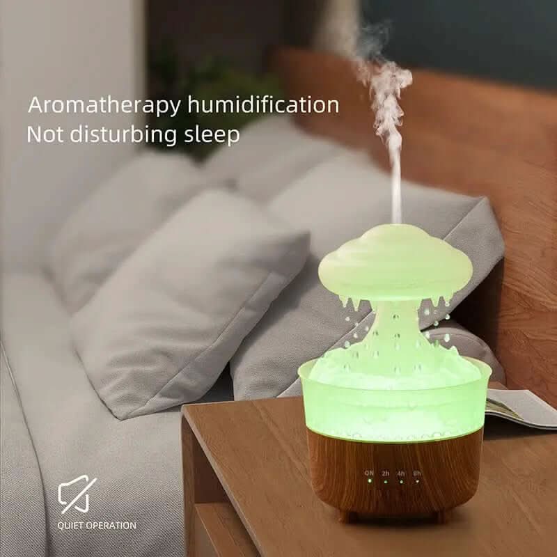 humidificateur veilleuse nuage de pluie Les Visionnaires