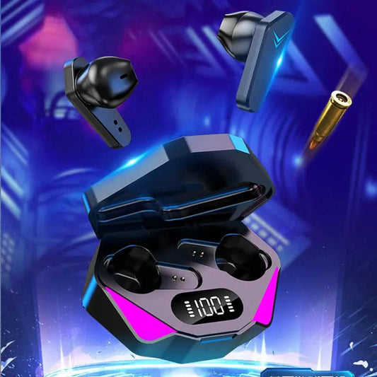 Casque de jeu sans fil Bluetooth, réduction du bruit, son Hi-Fi Les Visionnaires