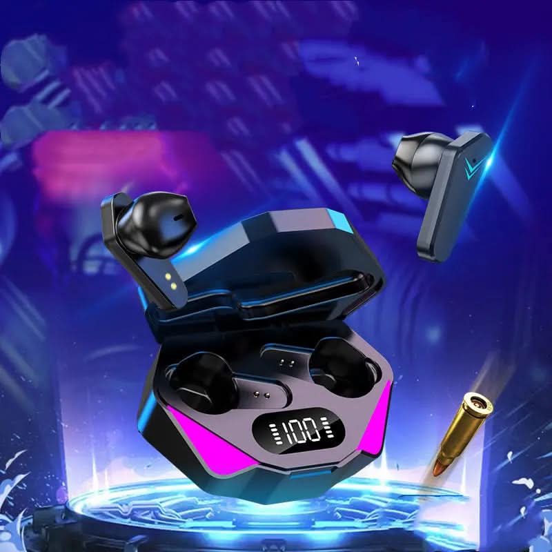 Casque de jeu sans fil Bluetooth, réduction du bruit, son Hi-Fi Les Visionnaires