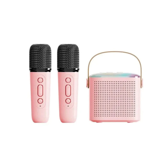 Microphone karaoké, haut-parleur compatible Bluetooth Les Visionnaires